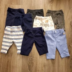 CARTERS/GEORGE/MAYRAL Newborn Pants Bundle